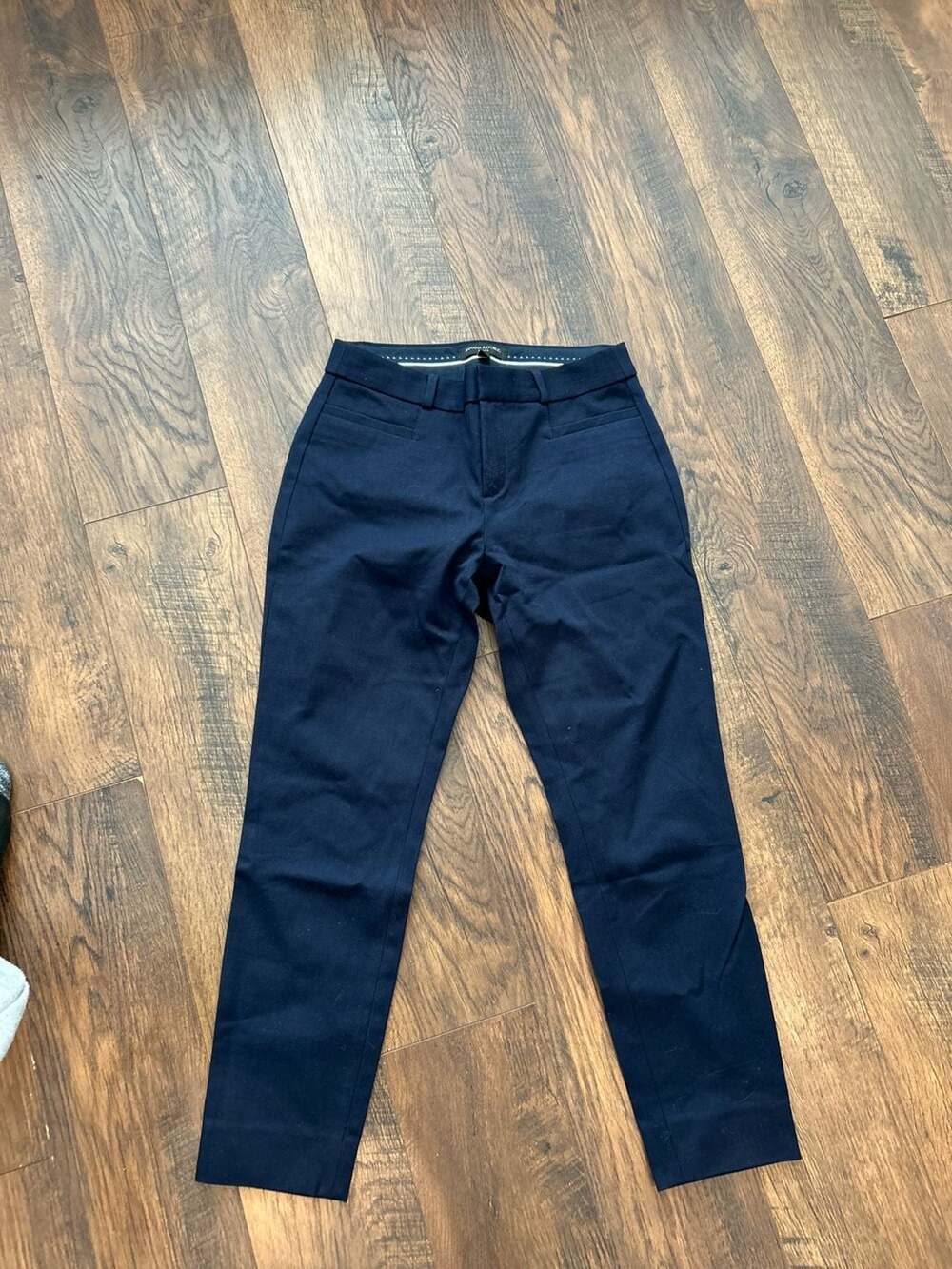 Banana Republic Sloan Navy Blue Skinny Ankle Pants Size 2 Petite